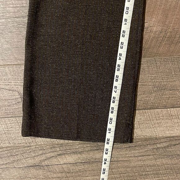 The Limited, Drew-Fit, Lined, Brown Tweed/Twill, Suit/Dress-Slacks. Size 10. - Picture 5 of 7